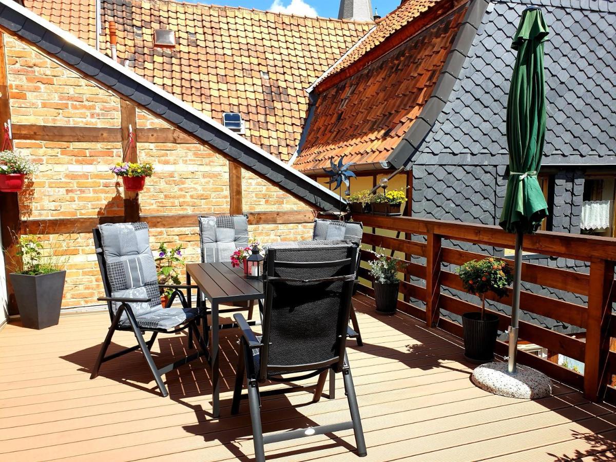 Ferienwohnung Goldstr.7 Кведлинбург Экстерьер фото